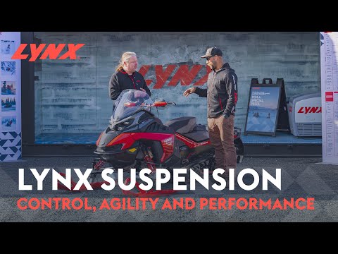 Видео: Снегоходы Lynx | Подвеска высшего уровня