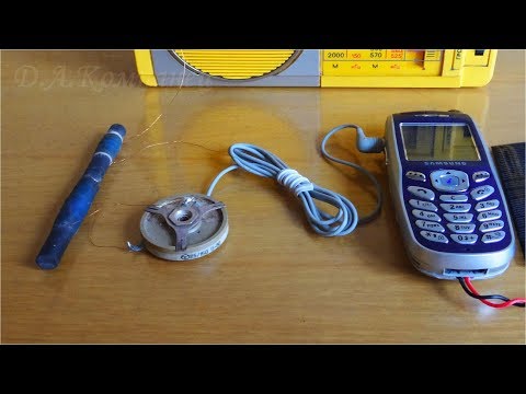 Видео: РАДИОПЕРЕДАТЧИК БЕЗ ТРАНЗИСТОРОВ и БАТАРЕЕК Всего 2 детали