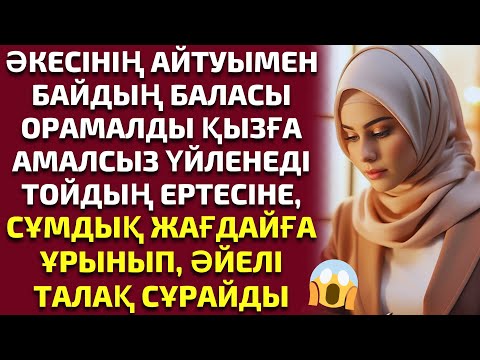 Видео: 🎧ОРАМАЛДЫ ҚЫЗДЫҢ АБЫРОЙЫН ТӨГІП, ҮЙЛЕНГЕН БАЙДЫҢ БАЛАСЫ ТӘУБЕСІНЕ КЕЛДІ.әсерлі әңгіме