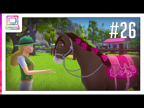 Видео: Лошадиные тропы Барби (часть 26) (игра о лошадях)