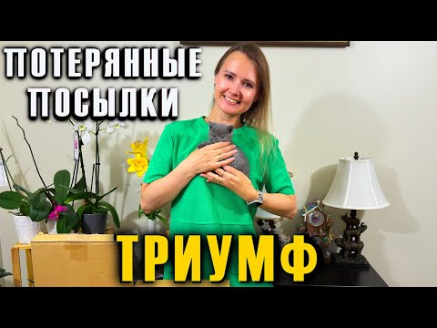 Видео: РАСПАКОВКА ПОТЕРЯННЫХ ПОСЫЛОК / ТРИУМФ