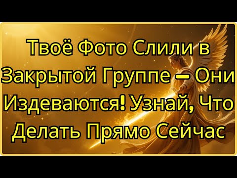 Видео: Твоё Фото Слили в Закрытой Группе — Они Издеваются! Узнай, Что Делать Прямо Сейчас