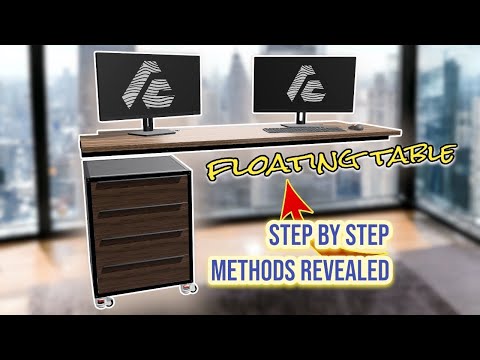 Видео: Установка учебного стола: дизайн мебели с использованием алюминиевого профиля