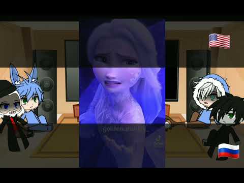 Видео: реакция хранителей снов на эльзу 1/?