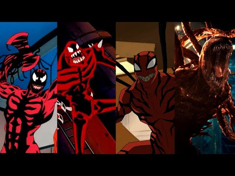 Видео: Эволюция Карнажа в мультфильмах и кино/Evolution  of Carnage  in Movies and Cartoons (1994-2021)