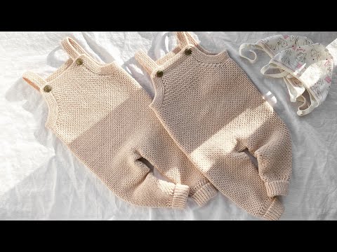Видео: Комбинезон для новорожденного крючком. Мастер-класс / Romper for a newborn. Crochet Pattern Tutorial