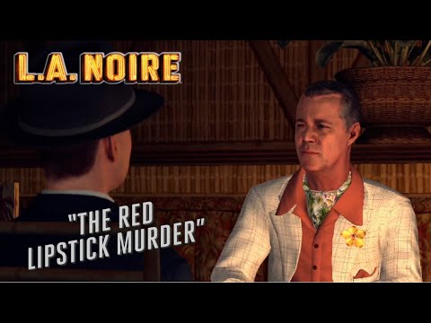 Видео: L. A. Noire | Відділ вбивств, Вбивство червоною помадою (без коментарів)