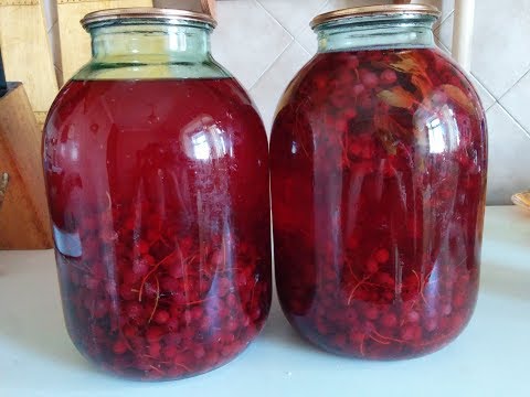 Видео: КОМПОТ ИЗ КРАСНОЙ СМОРОДИНЫ