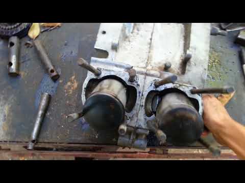 Видео: ИЖ Юпитер  два цилиндра работают вместе Часть 1