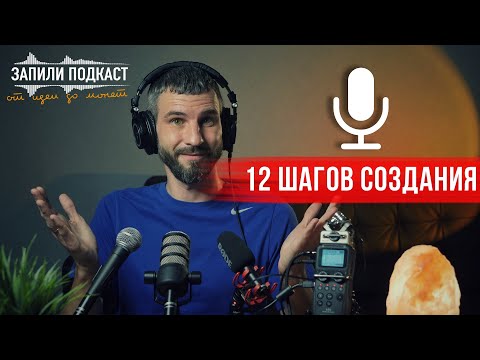 Видео: Как записать подкаст 🎙️ подробная инструкция по созданию
