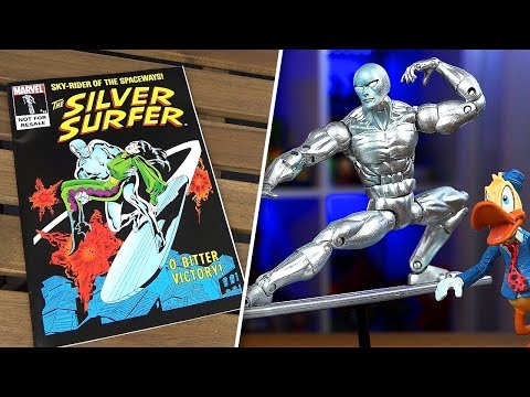 Видео: Фигурка СЕРЕБРЯНОГО СЁРФЕРА от Marvel Legends!