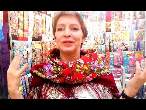 Видео: Лето красное. Павловопосадские платки в Минске. Светлана