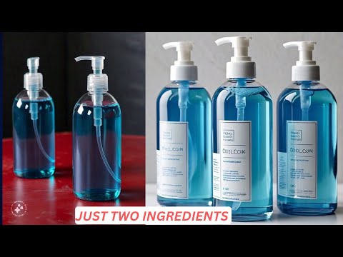 Видео: Изготовление роскошного кремообразного и пенистого жидкого мыла из 2 ингредиентов для увеличения ...