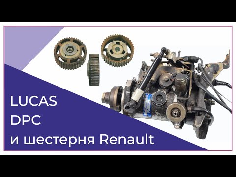 Видео: Lucas DPC и шестерня Renault| Ремонт тнвд Лукас