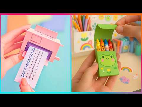 Видео: 46 идей DIY школьных принадлежностей, которые может попробовать каждый