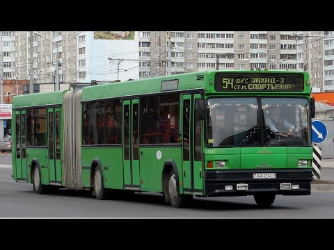 Видео: ИНФОРМАТОР автобусного маршрута №54 г. Минска (голос Эдуарда Данченко)