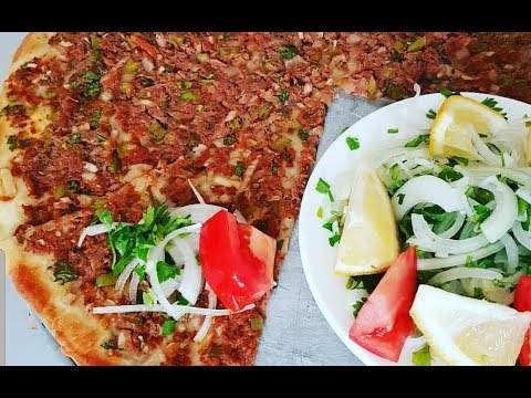 Видео: Лахмаджун (Турецкая пицца)