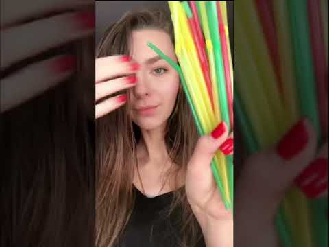 Видео: Как накрутить кудри при помощи трубочек?💫😍