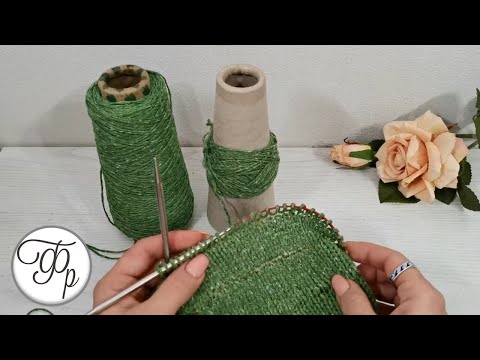 Видео: Не хватило пряжи на проект? Как незаметно добавить новую нить? Метод Хеликс Вам в помощь