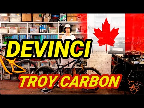 Видео: КАНАДСКИЙ ОЛЛМАУНТИН ПОДВЕС DEVINCI TROY CARBON  с системой Split Pivot редкий подвес для любых гор.