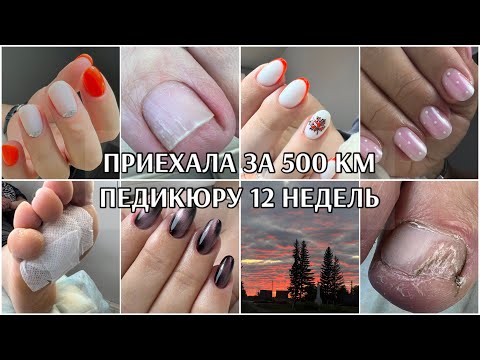 Видео: ПРИЕХАЛА ЗА 500 км на услугу | ПЕДИКЮРУ 12 недель🥺 | что с влогами ? | выходные в деревне ❤️