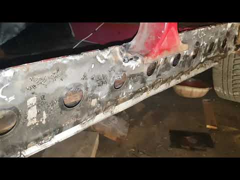 Видео: Замена порогов на ВАЗ 2107. Сделал сам, в первый раз.