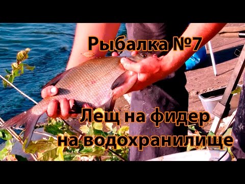 Видео: #7 Рыбалка на водохранилище осенью. Ловля леща на фидер.