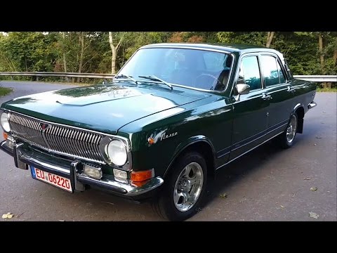 Видео: Обзор Волга ГАЗ 24 1979г СССР Тест-драйв в Германии реставрация  150 км/ч Top Speed