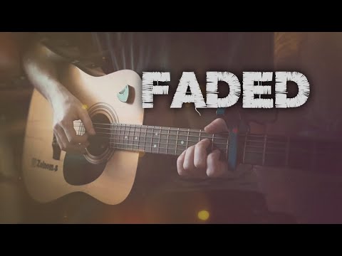 Видео: Faded на гитаре. Простая и красивая