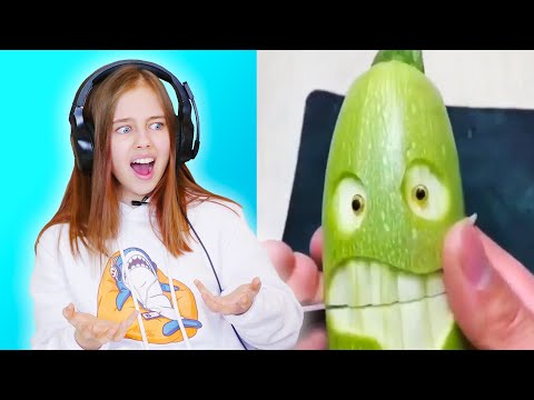 Видео: ПОПРОБУЙ НЕ СКАЗАТЬ ВАУ челлендж! 😦 Реакция на залипательные видео