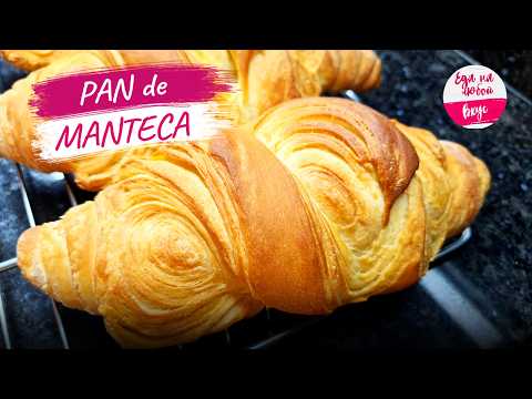 Видео: На Круассаны день НЕ Трачу! Это Проще рецепт! НОВИНКА: Pan de Manteca - Spanish Croissants