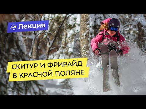 Видео: Скитур и фрирайд в Красной Поляне