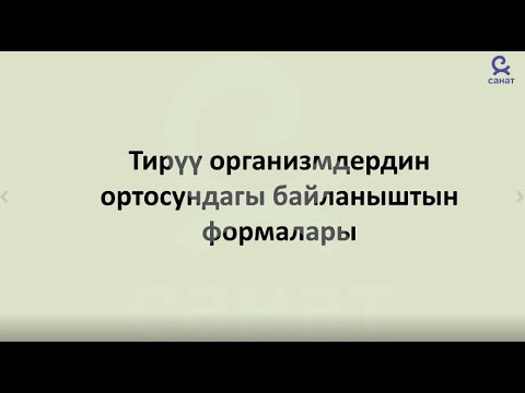 Видео: Биология 9 класс 51 сабак