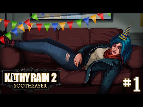 Видео: Прохождение➤Kathy Rain 2: Soothsayer #1 - САМЫЙ ЛЕНИВЫЙ ДЕТЕКТИВ ВОЗВРАЩАЕТСЯ! 🎉
