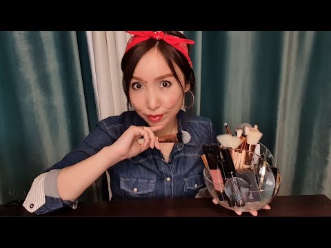 Видео: Қазақша ASMR/Құрбыма макияж💄💋Макияж подруге/АСМР на казахском/Ролевая игра
