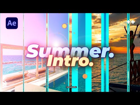 Видео: Создайте вступление «Тропическое лето» за считанные минуты — Учебное пособие по After Effects