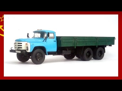 Видео: История в моделях. Выпуск 12. ЗиЛ-133ГЯ. Москва, 1975 год. Модель в масштабе 1/43