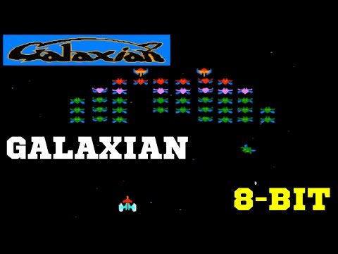Видео: Galaxian - "Золотой Шедевр" 8-bit