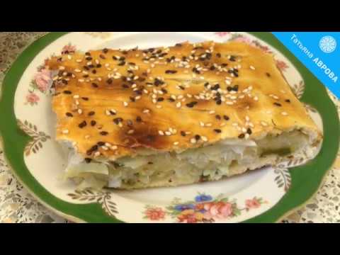 Видео: Пирог с капустой из теста на закваске/Sourdough cabbage pie
