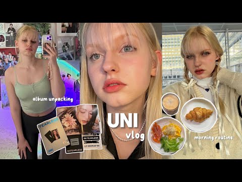 Видео: 🖇️📓 uni vlog | учеба в ГУУ,моя утренняя и вечерняя рутина, распаковка альбома и с WB, тренировки