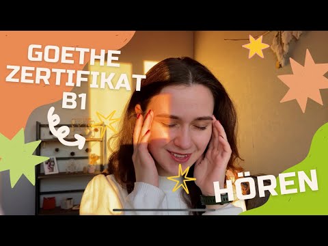 Видео: Мой опыт сдачи Goethe Zertifikat B1 (Hören 89/100)