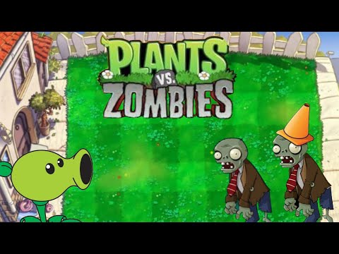 Видео: Игра в Plants vs Zombies