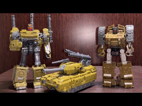 Видео: Обзор Transformers Age of the Primes Brawl. Сравнение фигурок Combiner Wars Combaticon.