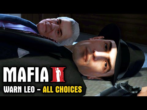Видео: Mafia 2 Предупреждение Лео Галанте (ВСЕ варианты)