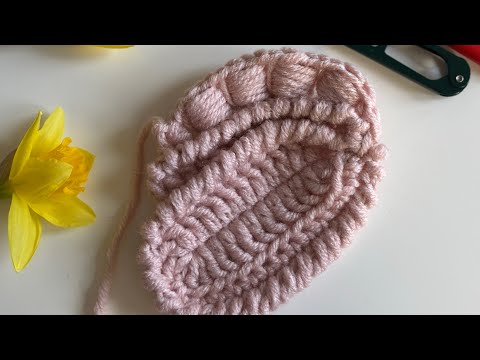 Видео: Вязаный листочек,почтовый столбик,вязание крючком,lusi lace,мастер класс по вязанию крючком,кружево