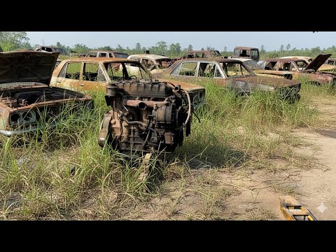Видео: Ржавый двигатель автомобиля 1937 года снова работает как новый