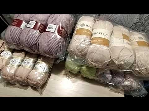 Видео: Большое пополнение пряжных запасов#обзор пряжи