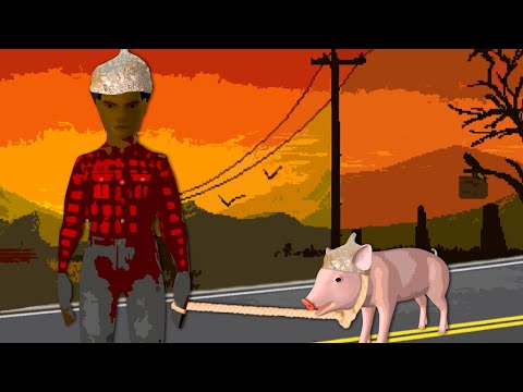 Видео: Тащу свинку на край карты в project zomboid🐷 (причина вас удивит)