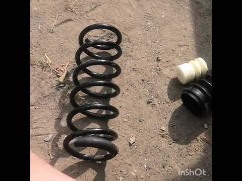Видео: Пружины. зад от Maxima A33 на. NISSAN PRIMERA P11