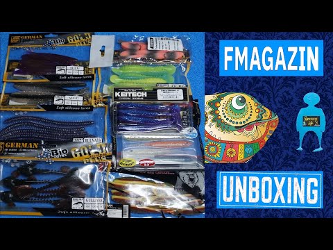 Видео: Unboxing судаковых приманок по заказу Fmagazin